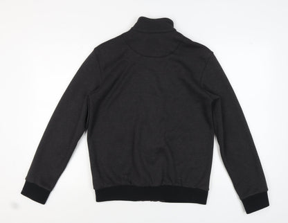 Mens UK Size S Marks and Spencer Black Basic Jacket