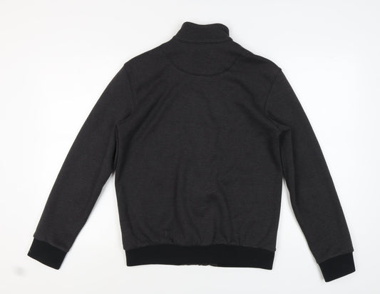 Mens UK Size S Marks and Spencer Black Basic Jacket