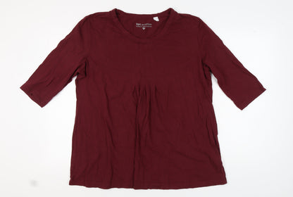 bpc selection Women's Red XL Basic Top