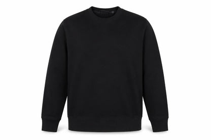 Mens UK Size M Pull&Bear Black Pullover Sweatshirt
