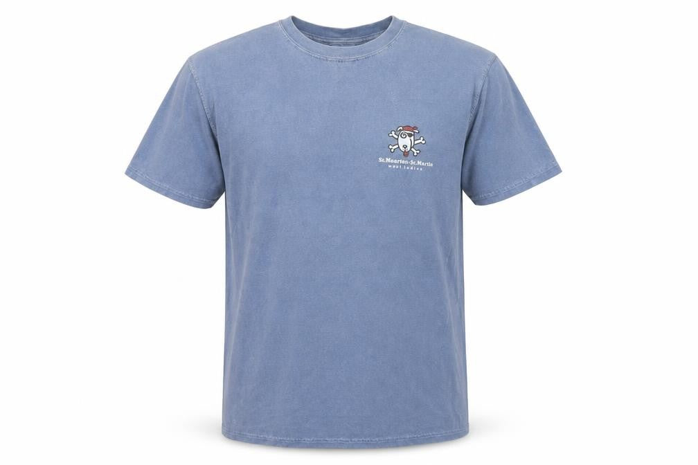 Mens UK Size S Comfort Colors Blue  T-Shirt