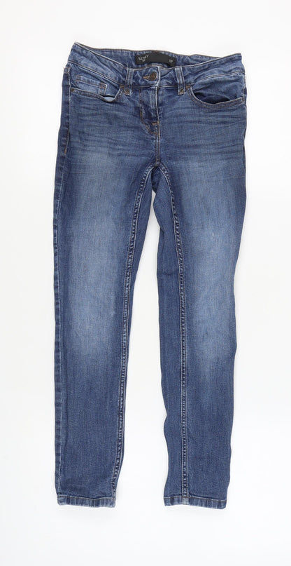 Next Women's Blue Skinny Jeans Size 8