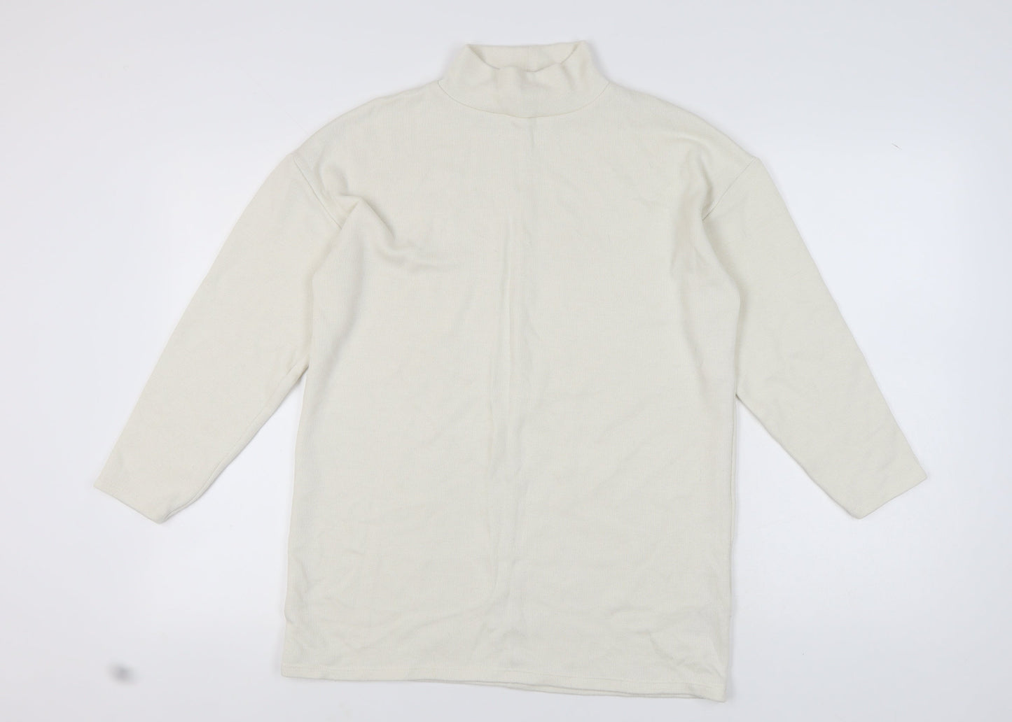 Womens UK Size S Zara Ivory Pullover Jumper