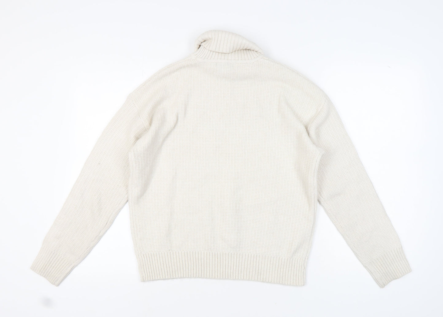 Womens UK Size M Marks and Spencer Ivory Pullover Jumper
