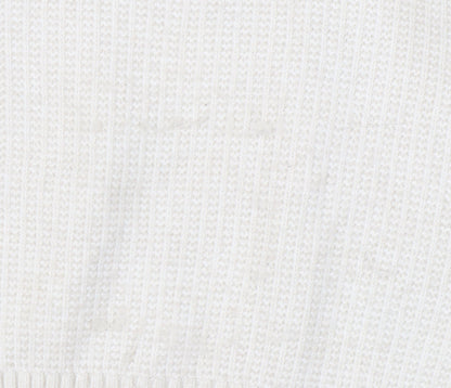 Womens UK Size M Marks and Spencer Ivory Pullover Jumper