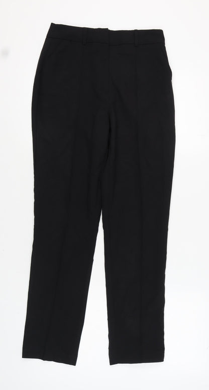 Womens UK Size 10 ASOS Regular Fit  Black Trousers