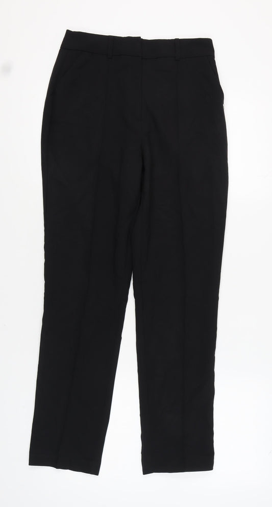 Womens UK Size 10 ASOS Regular Fit  Black Trousers