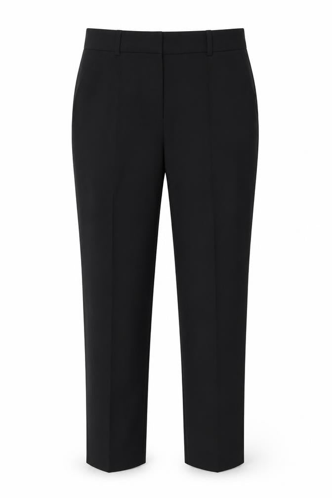 Womens UK Size 10 ASOS Regular Fit  Black Trousers