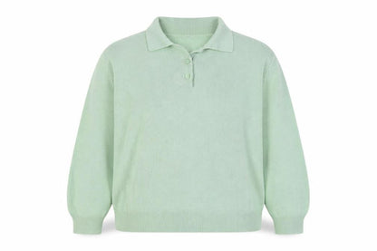 Womens UK Size 14 Damart Green Henley Jumper