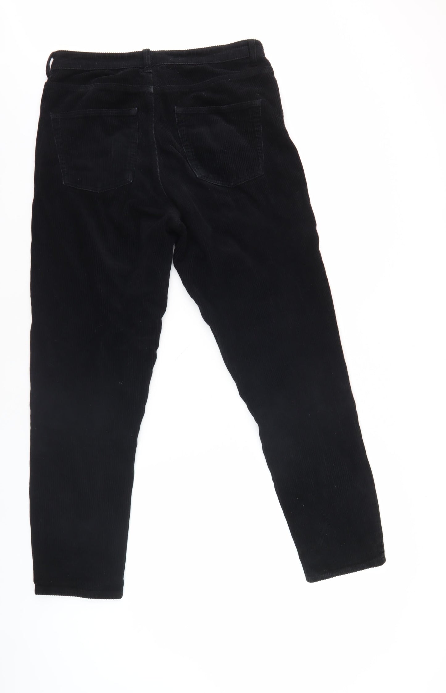 Topshop Men's Black Corduroy Trousers Size M