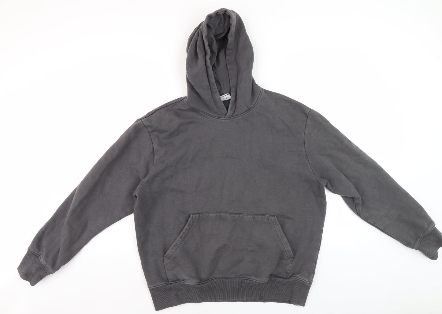 Mens UK Size S ASOS DESIGN Grey Pullover Hoodie