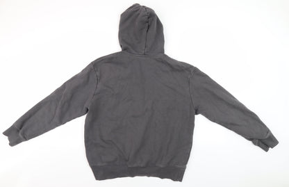Mens UK Size S ASOS DESIGN Grey Pullover Hoodie