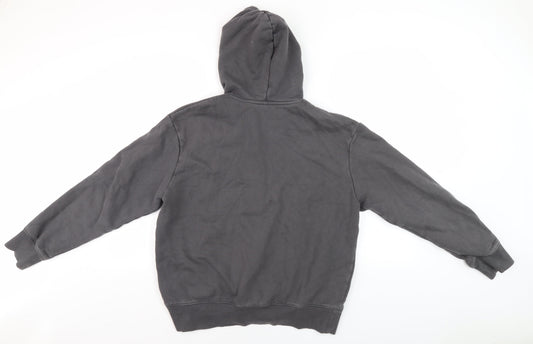Mens UK Size S ASOS DESIGN Grey Pullover Hoodie