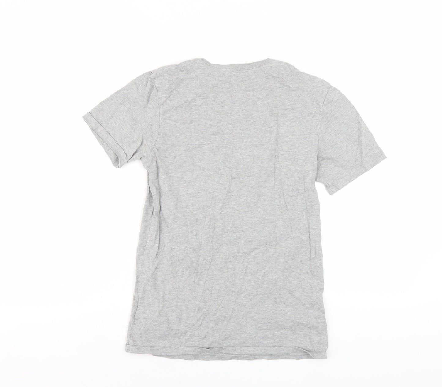 Nike Men’s Grey Athletic Fit Crew Neck T-Shirt