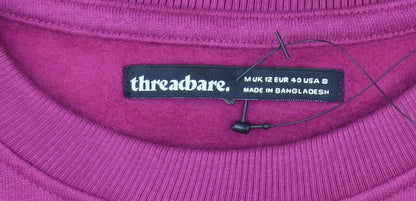 Threadbare Women's Purple Graphic Sweatshirt Size 12