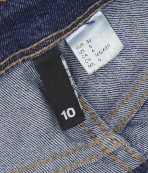 Womens UK Size 10 H&M  Skinny Blue Jeans