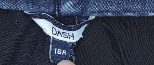 Dash Women's Blue Skinny Jeans Size 16