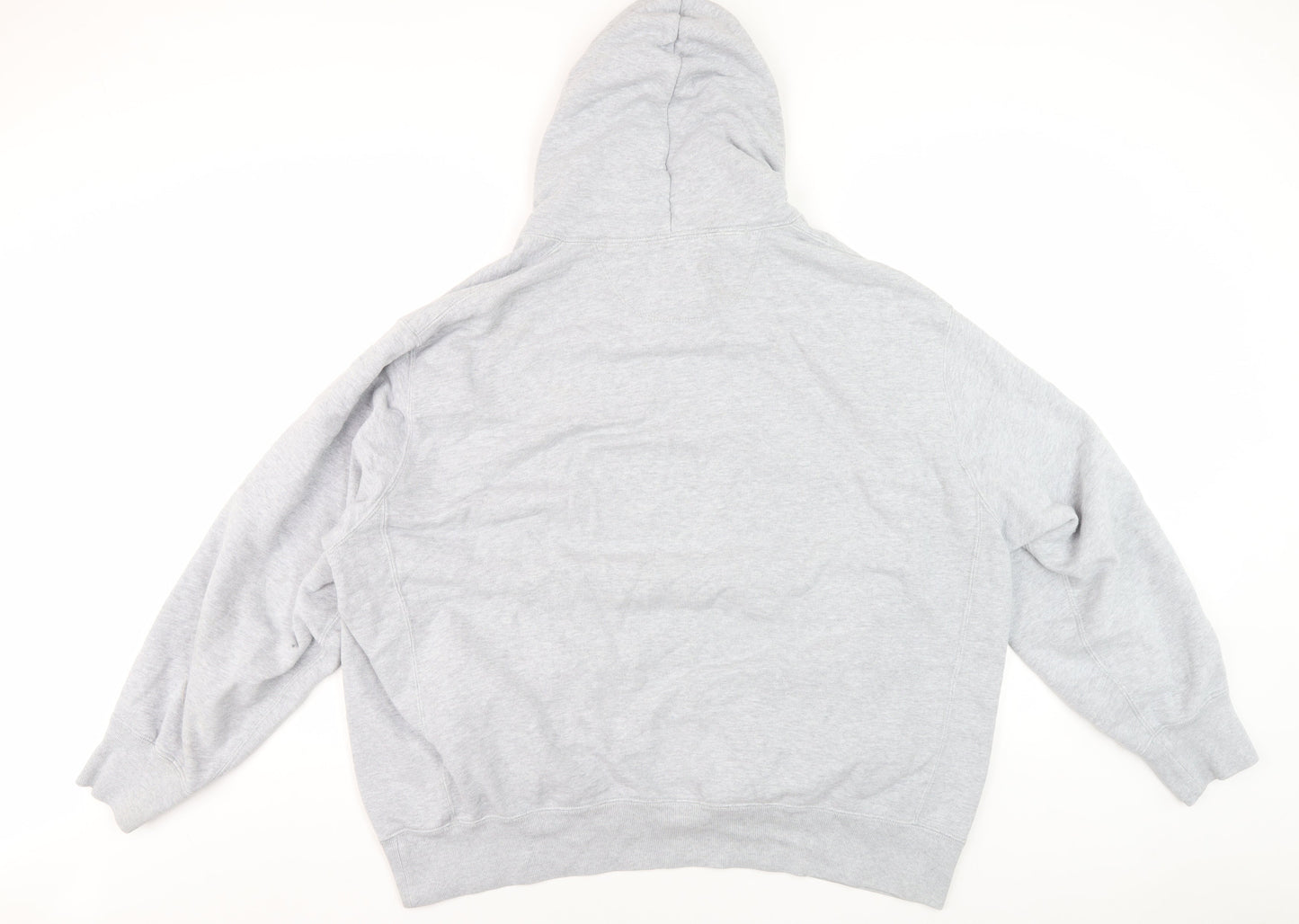 Uniqlo Men's Grey 3XL Pullover Hoodie