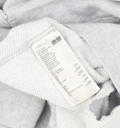 Uniqlo Men's Grey 3XL Pullover Hoodie