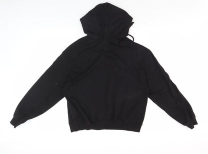 Unisex Adults UK Size M H&M Black Pullover Hoodie