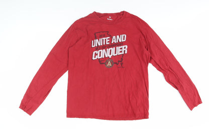 Mens UK Size L Fanatics Red  T-Shirt