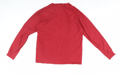 Mens UK Size L Fanatics Red  T-Shirt