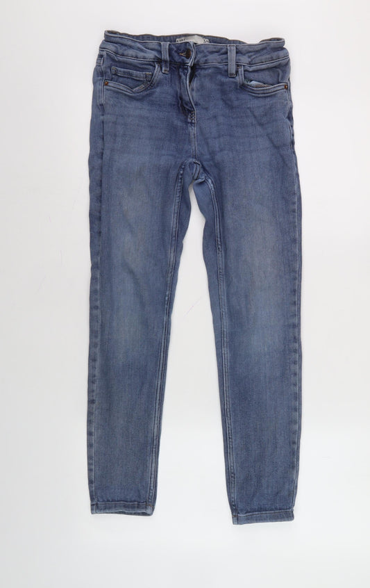 Next Women's Blue Jeans Size 10P Medium Wash