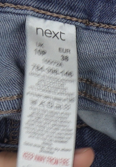 Next Women's Blue Jeans Size 10P Medium Wash