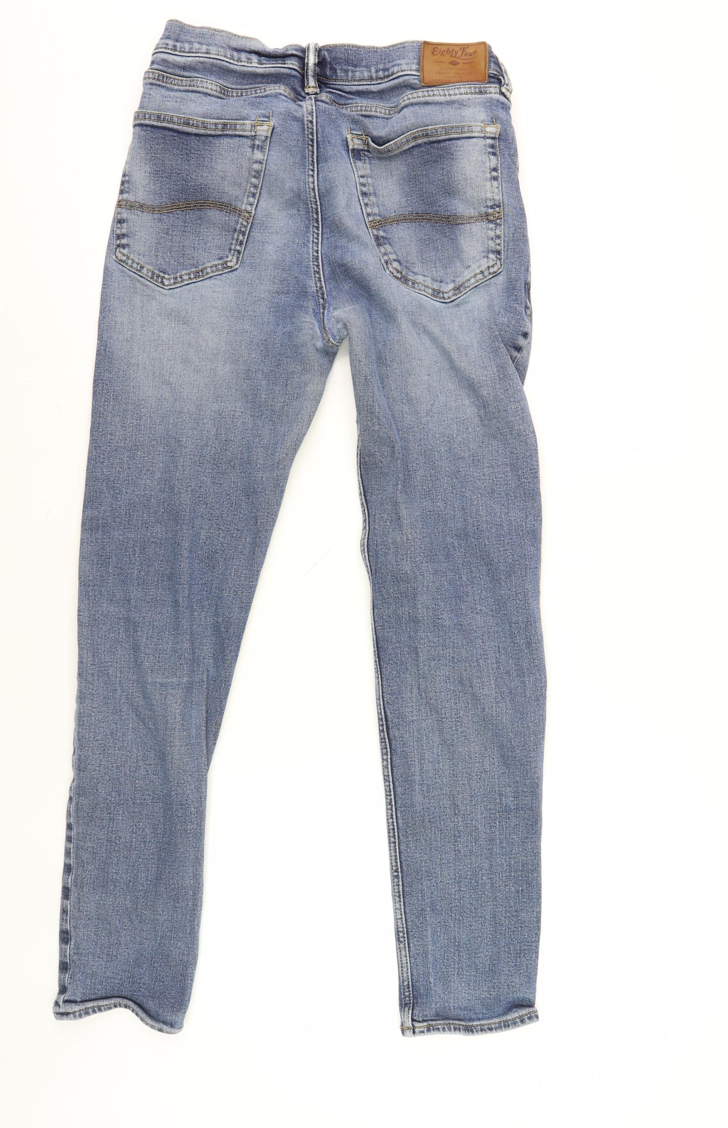 Marks and Spencer Men's Blue Straight Jeans 32/31