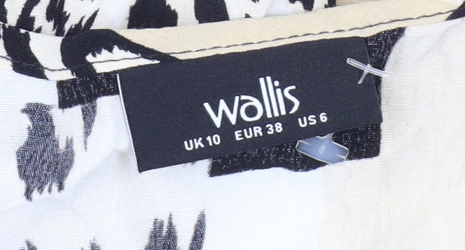 Womens UK Size 10 Wallis Multicoloured Basic Tank