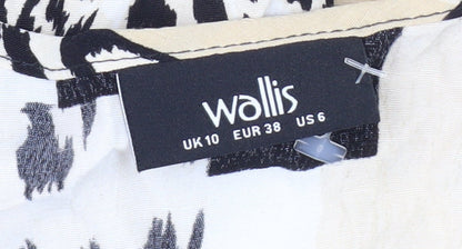 Womens UK Size 10 Wallis Multicoloured Basic Tank