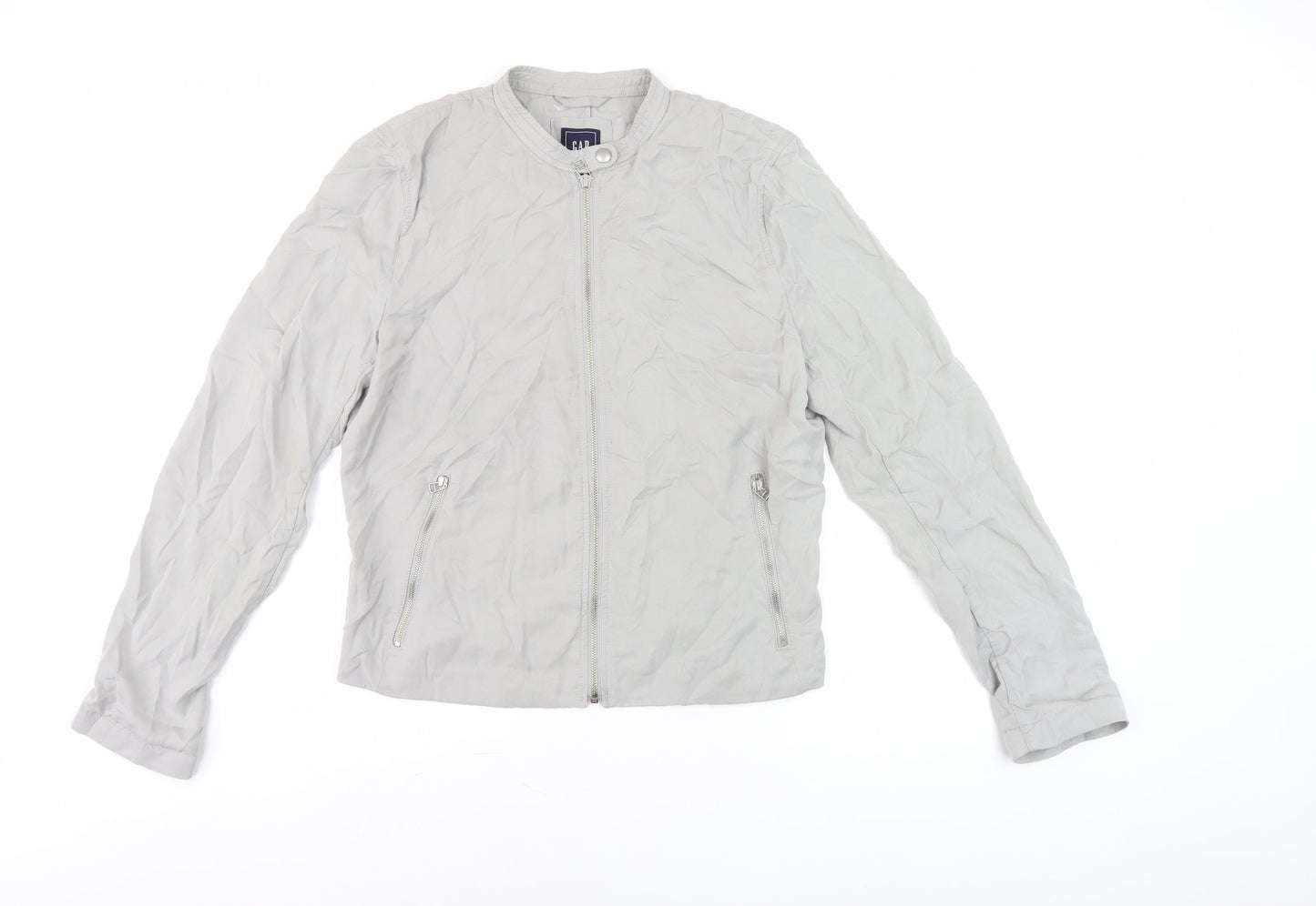 Mens UK Size L Gap Grey Basic Jacket