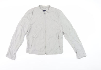 Mens UK Size L Gap Grey Basic Jacket