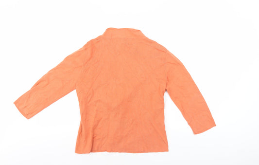 Fenn Wright Manson Women's Orange Wrap Jumper L
