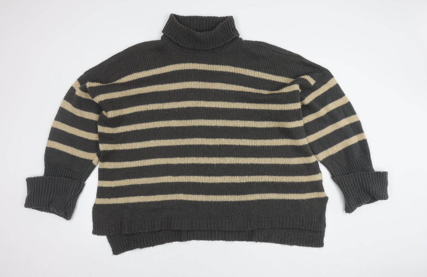 Womens UK Size 18 In the Style Multicoloured Pullover Jumper