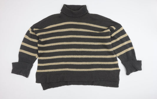 Womens UK Size 18 In the Style Multicoloured Pullover Jumper