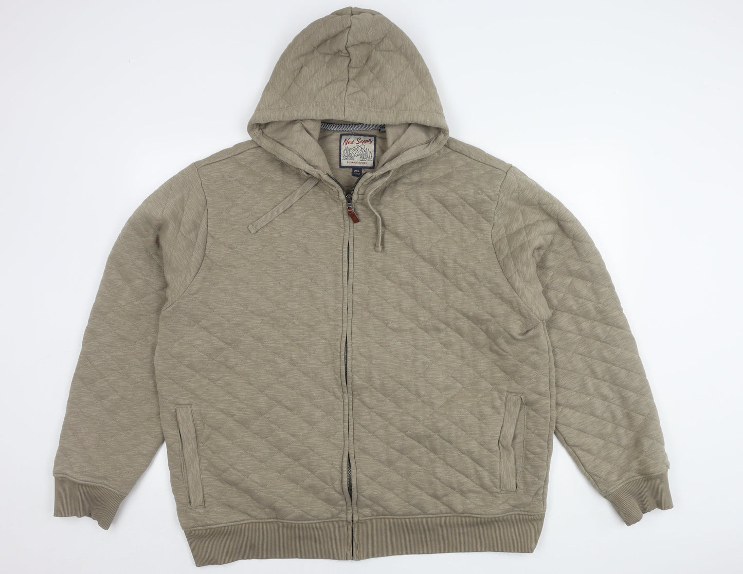 Mens UK Size 2XL NEXT Beige Basic Jacket