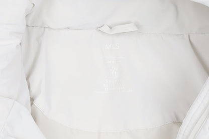 Womens UK Size 20 Marks and Spencer Ivory Puffer Jacket