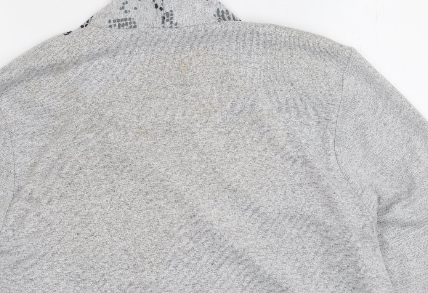 Womens UK Size L TIGI Grey Cardigan Jumper
