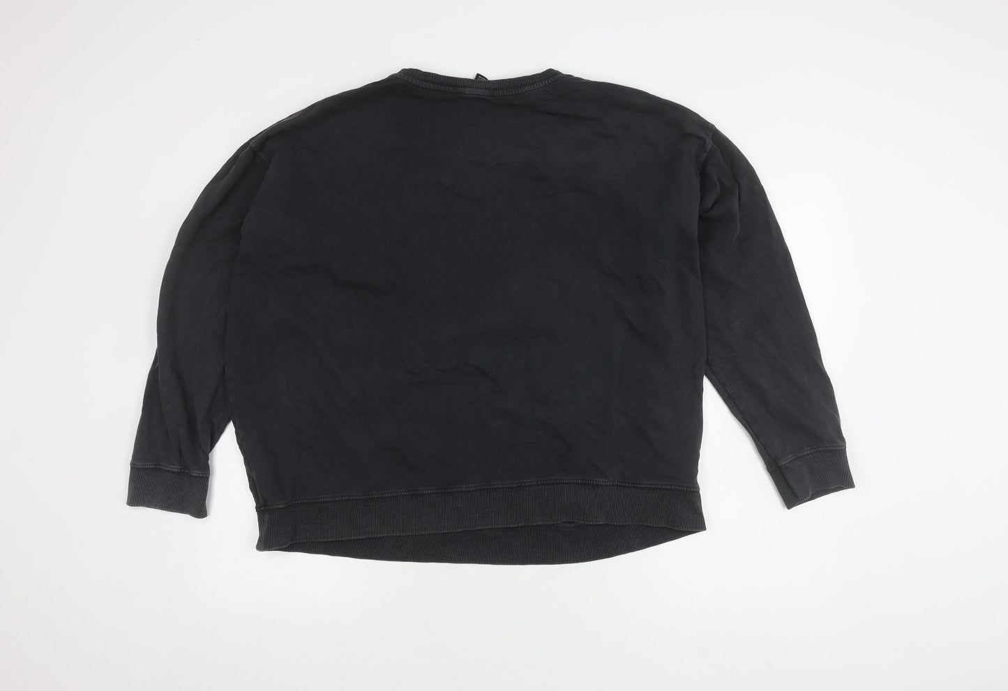 New Look Women's Black Pullover Sweatshirt L