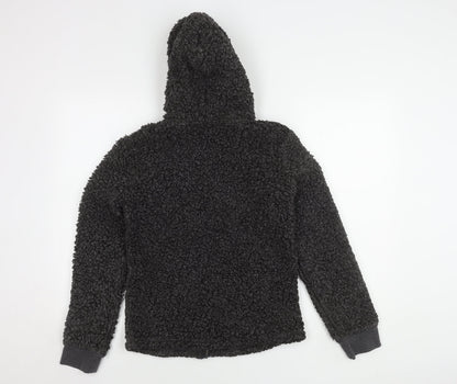 Womens UK Size XS NEXT Grey Hooded Jacket