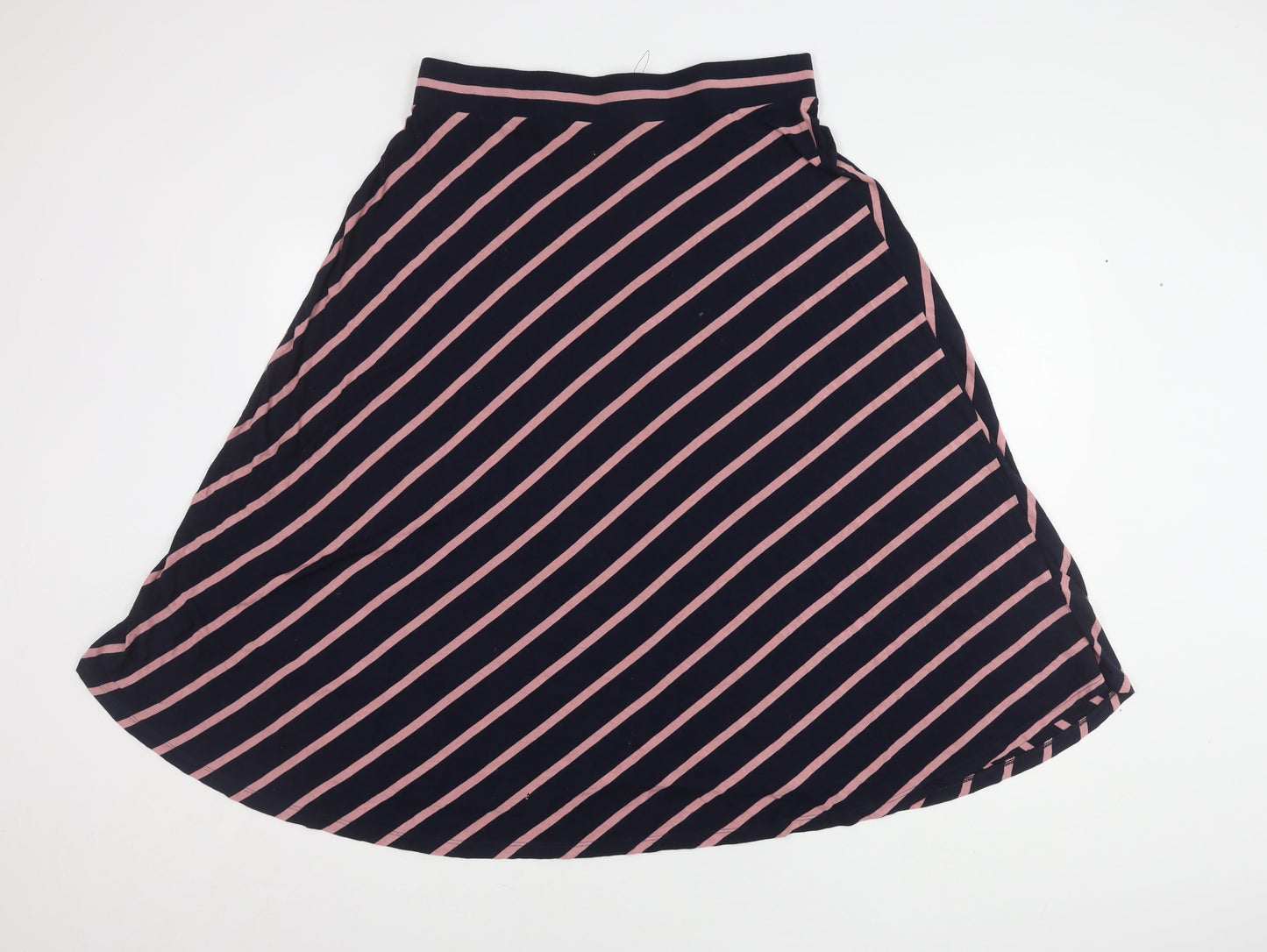 Marks and Spencer Women's A-Line Striped Skirt Size 14