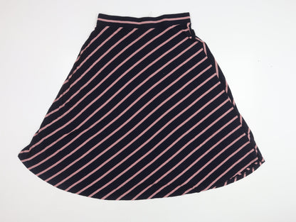 Marks and Spencer Women's A-Line Striped Skirt Size 14