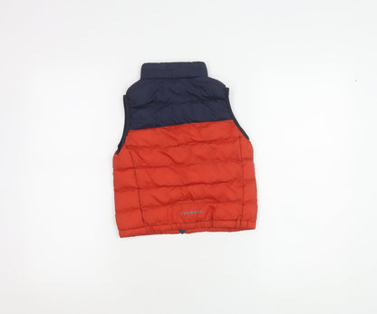 Uniqlo Boys Red Navy Puffer Jacket Size 12 - Stylish & Warm
