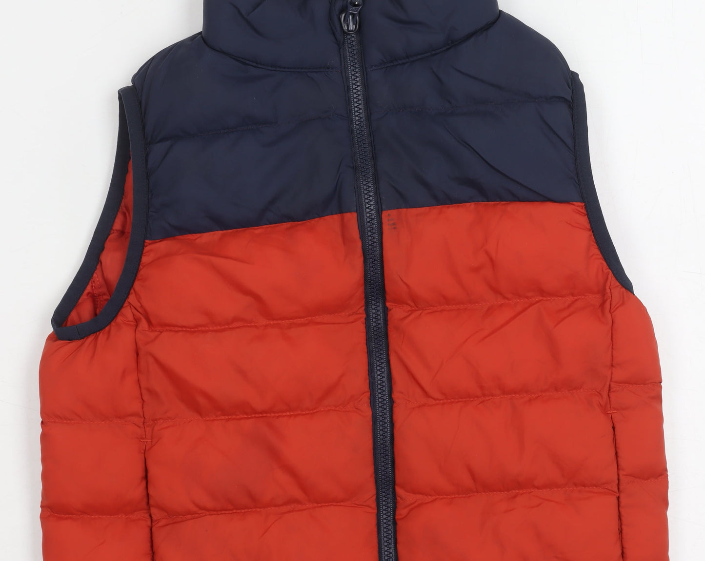Uniqlo Boys Red Navy Puffer Jacket Size 12 - Stylish & Warm