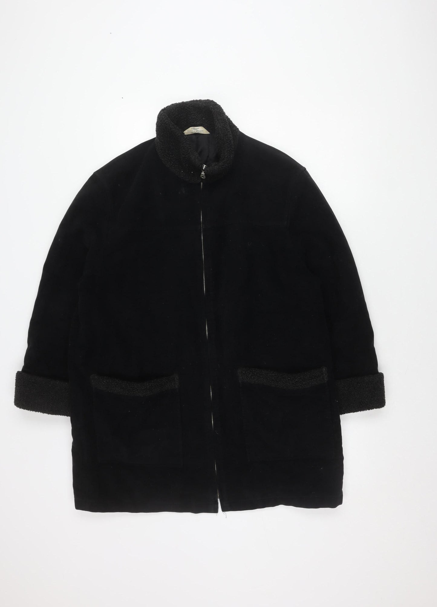 Womens UK Size 12 Marks and Spencer Black Basic Jacket