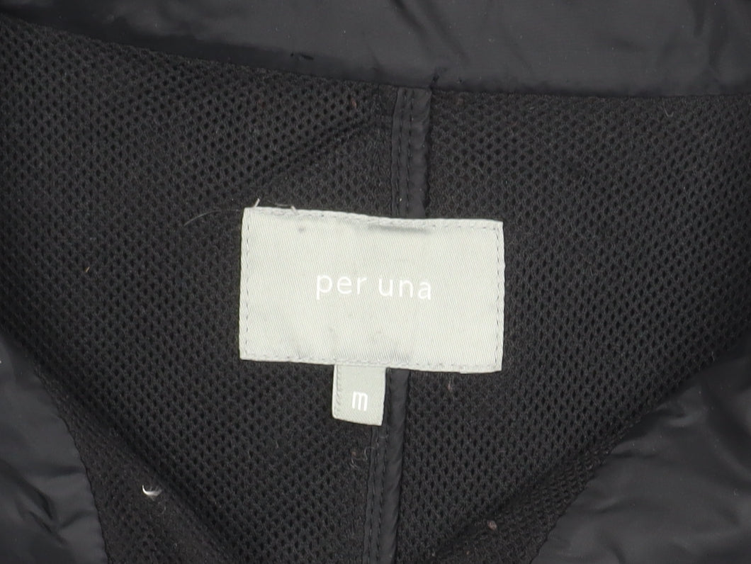 Womens UK Size M Per Una Black Trench Coat