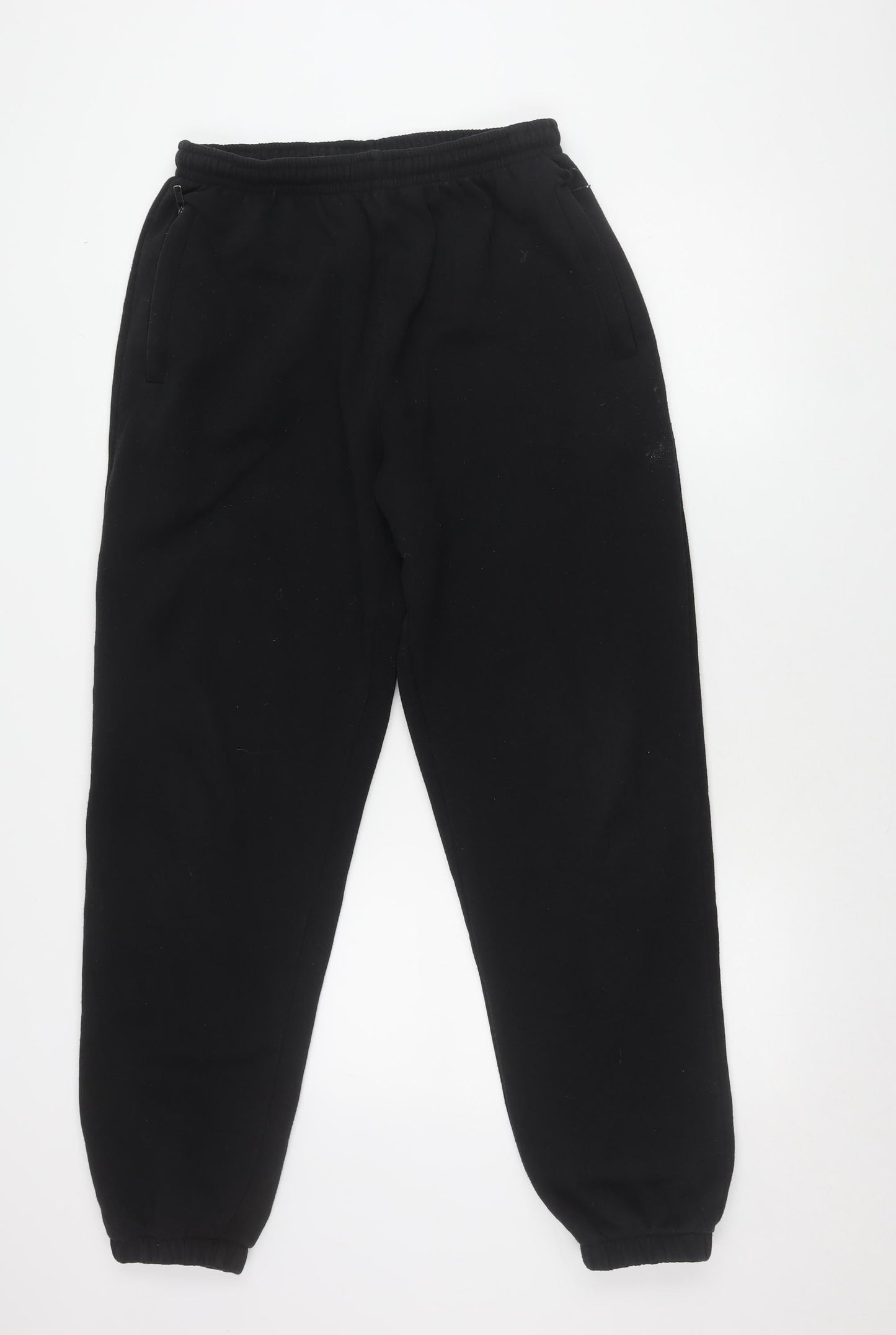Mens UK Size L Boston Jeans Sport Regular Fit Jogger Black Trousers