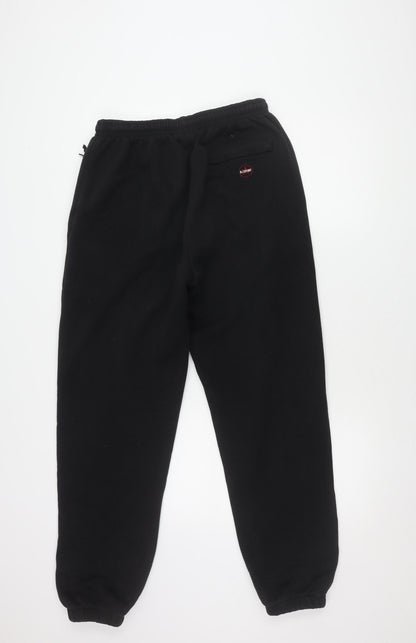 Mens UK Size L Boston Jeans Sport Regular Fit Jogger Black Trousers