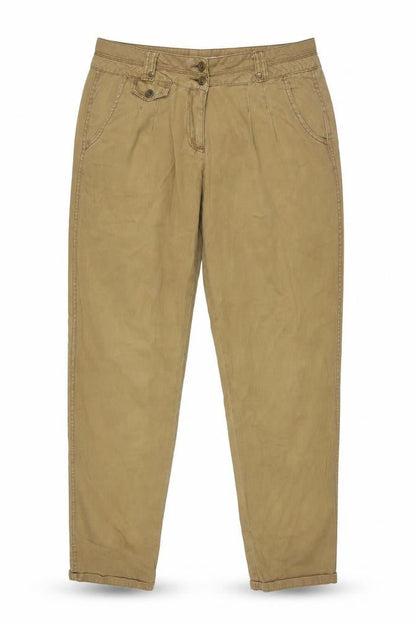 Womens UK Size 12 New Look Regular Fit  Brown Trousers